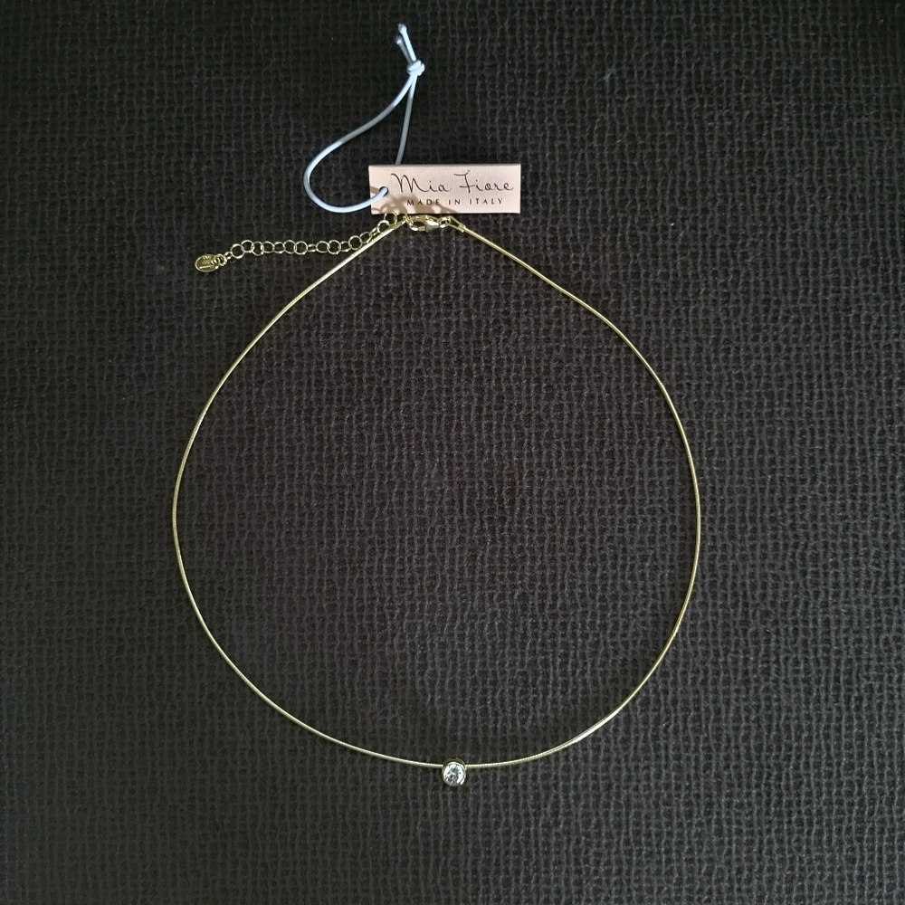 Mia Fiore Cubic Zirconia💎 Slider Necklace - NWT - Picture 11 of 16